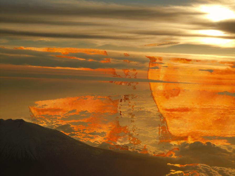 con la testa tra le nuvole...