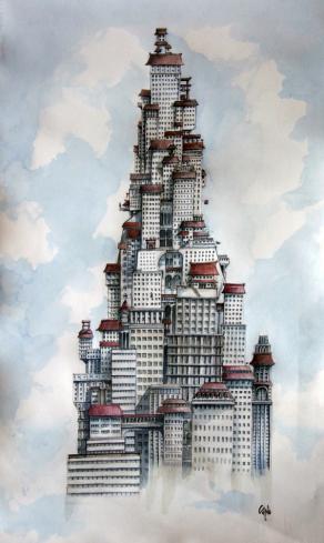 C'è un elefante in questo edificio