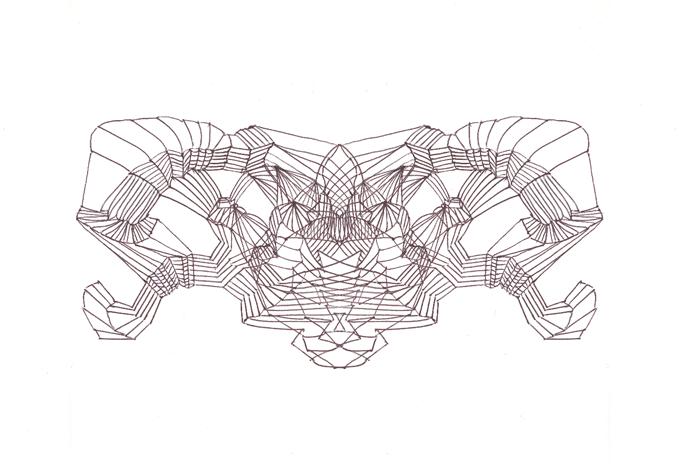 No. 1, 'anti' or 'fearful symmetry' series (click on image for animation) No. 1, 'anti' or 'fearful symmetry' series (click on image for animation)