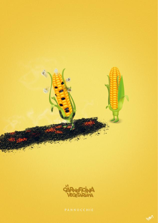 LA CARNEFICINA VEGETARIANA - PANNOCCHIE