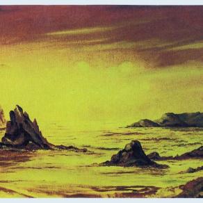 LG 0119 - Scogliera al tramonto