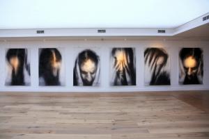 Marieke Kruger - Judas (series of 6 charcoal drawings)