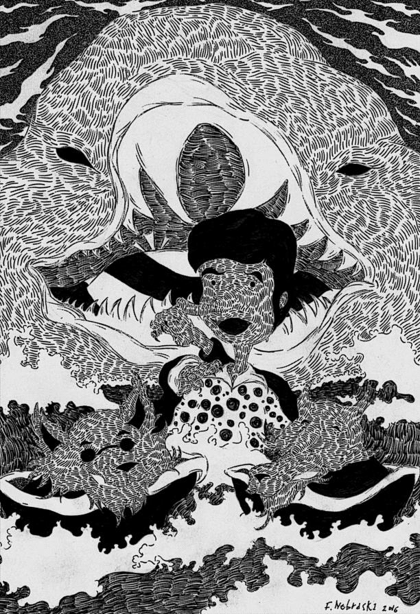 Pinocchio searches Geppetto