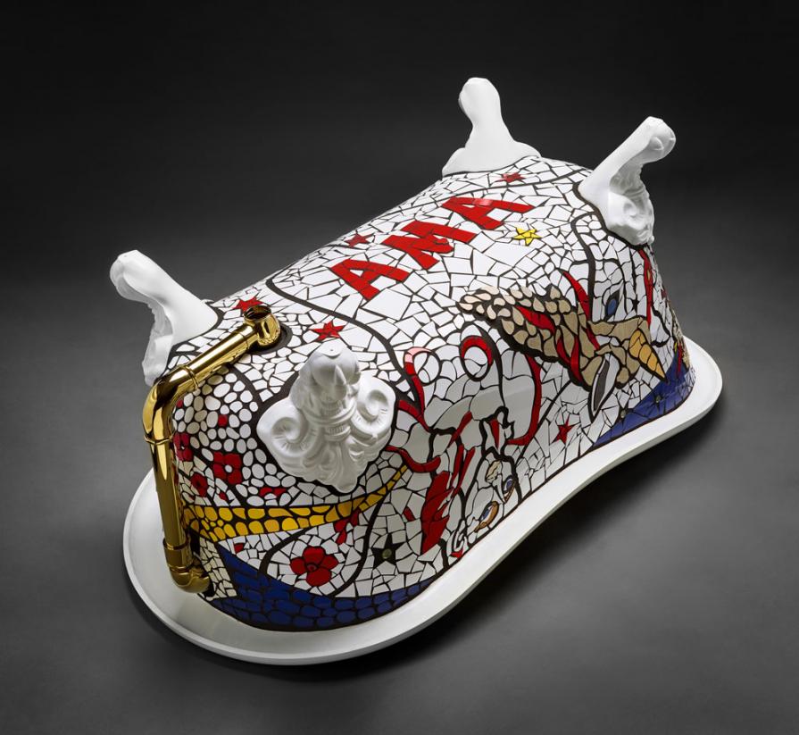 LIGHT MY FIRE. Vasca d'artista Victoria+Albert. Limited edition