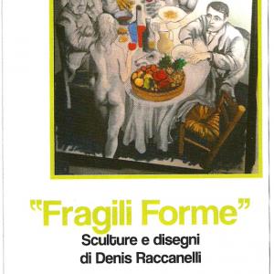 Il Maestro di scultura Denis Raccanelli alla ArteArte di Mantova.