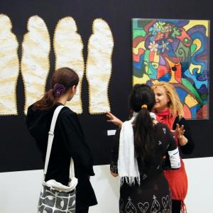 PERFORMANCE ROSA DIDONNA CLOISONNE’LE PETIT 4 (ARTE-LA MIA SECONDA PELLE) AT TAIDEMUSEO OULU FINLAND