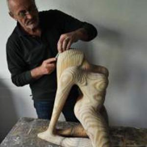 "Legni - vena svelata, corpo della scultura" "Legni - vena svelata, corpo della scultura"