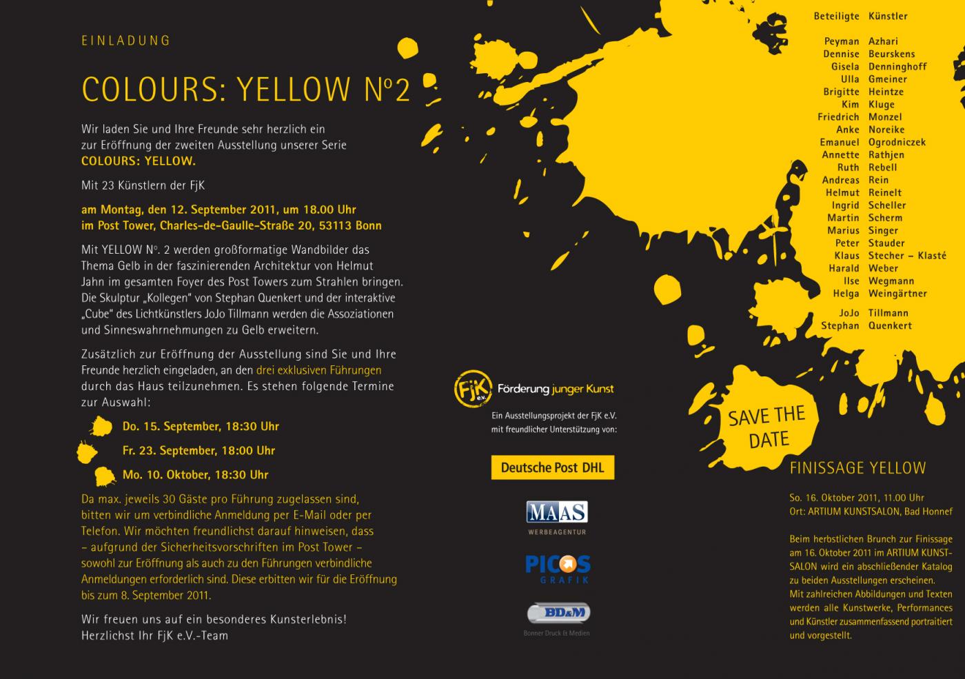 COLOURS: YELLOW N°2