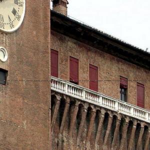 Italia. Emilia Romagna. Ferrara metafisica