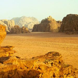 Giordania. Deserto e pietre