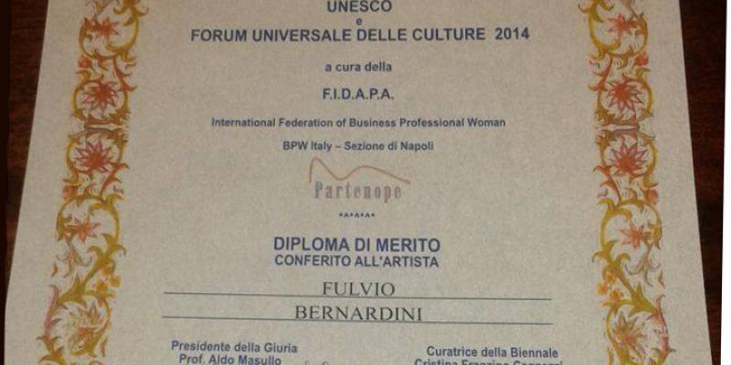 RICONOSCIMENTO DI MERITO UNESCO A NAPOLI PER CRIMINAL HEART RICONOSCIMENTO DI MERITO UNESCO A NAPOLI PER CRIMINAL HEART