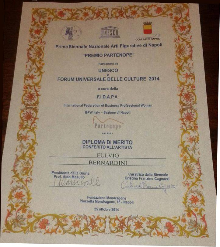 RICONOSCIMENTO DI MERITO UNESCO A NAPOLI PER CRIMINAL HEART