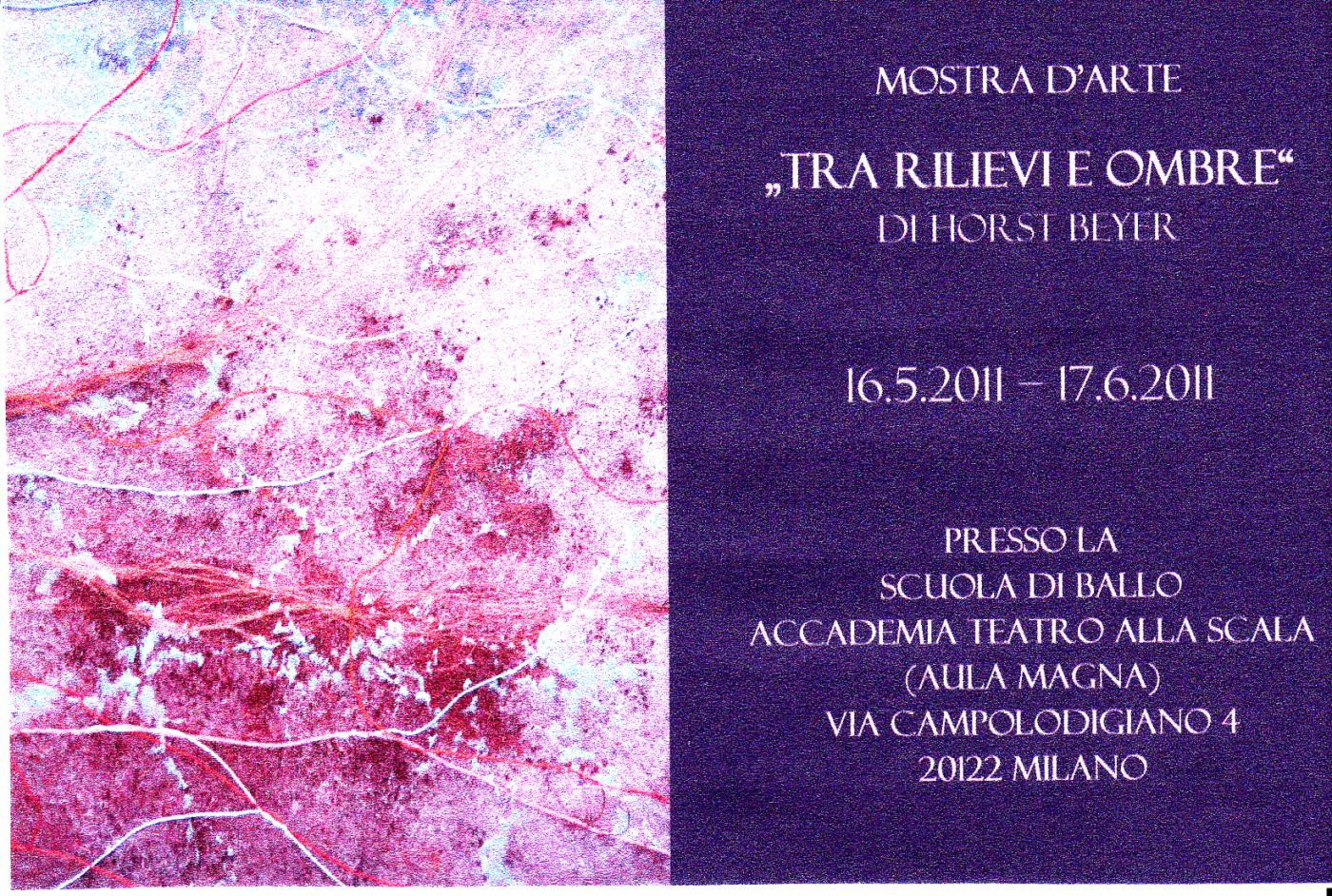 Exhibition "Tra Rilievi E Ombra"