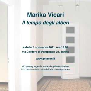 MARIKA VICARI Il tempo degli alberi