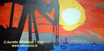 Pozzi petroliferi sul mare