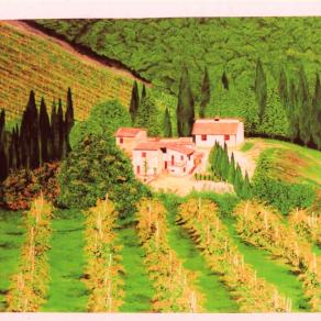 LG 0013 - Casolari con vigneti - Toscana