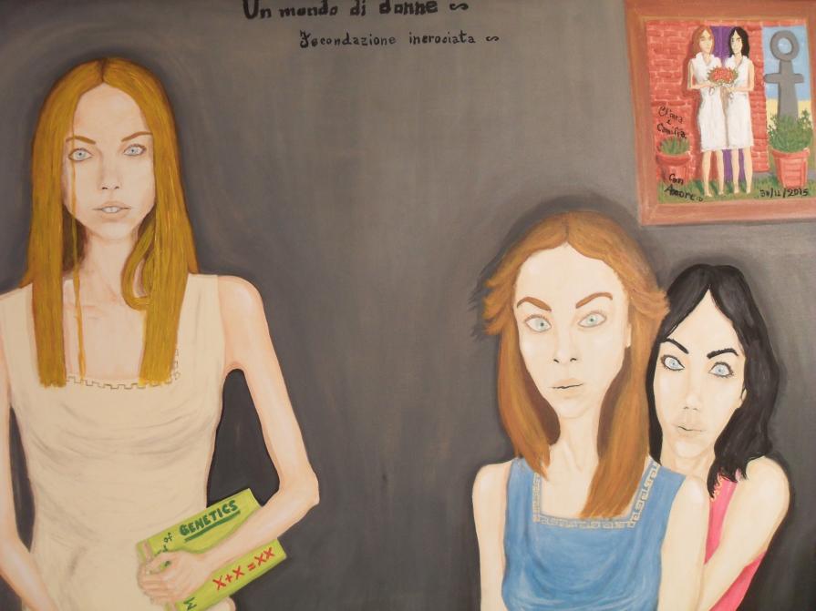 Un mondo di donne - Fecondazione incrociata (particolare)