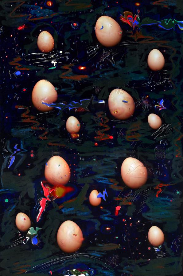 dentro l'uovo e fuori,un mondo nuovo.