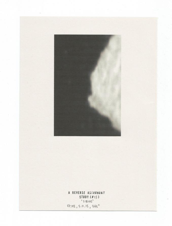 Coming down next (or: a Reverse Astronomy study)