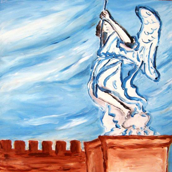2017 ROMA - MON AMOUR - L'ANGELO - 50cm x 50cm