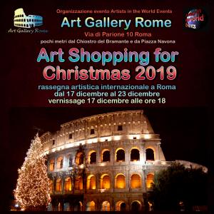 Maristella Angeli, will participate in the International Art Exhibition "Art Shopping for Christmas 2019", Rome Maristella Angeli, will participate in the International Art Exhibition "Art Shopping for Christmas 2019", Rome