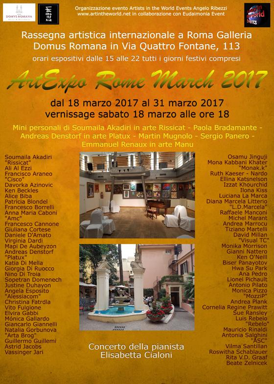 ArtExpo Rome March 2017 ArtExpo Rome March 2017