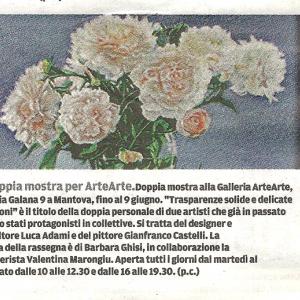 Galleria ArteArte di Mantova dal 25 maggio al 9 giugno.
