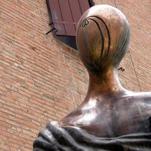 Italia. Emilia Romagna. Ferrara metafisica