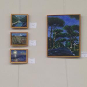 Carla Strozzieri partecipa nel gruppo "Artworks Collective" mostra d'arte presso Ambler, PA.