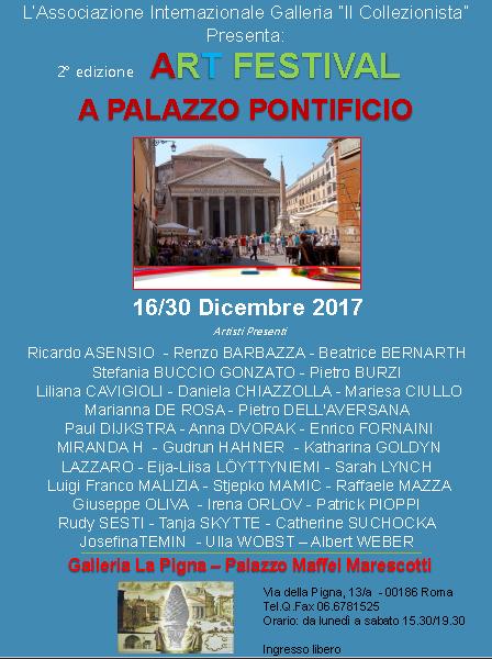 Art Festival a Palazzo Pontificio - 2a Edizione.