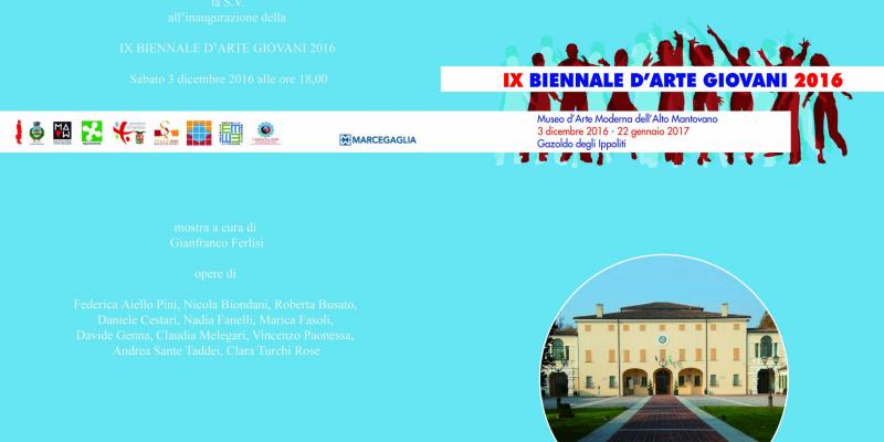 IX Biennale d'arte giovani 2016