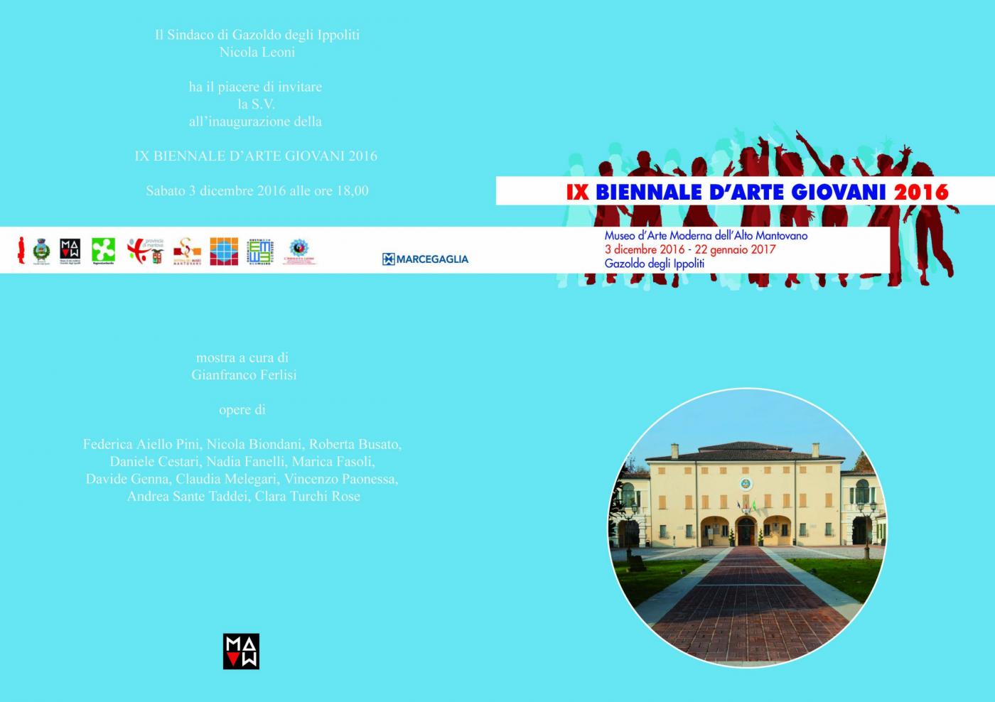 IX Biennale d'arte giovani 2016