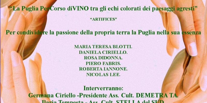 “La Puglia PerCorso diVINO tra gli echi colorati dei paesaggi agresti”