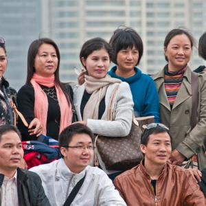 China. Shanghai. Contrasti tra nuovo e antico 1/2