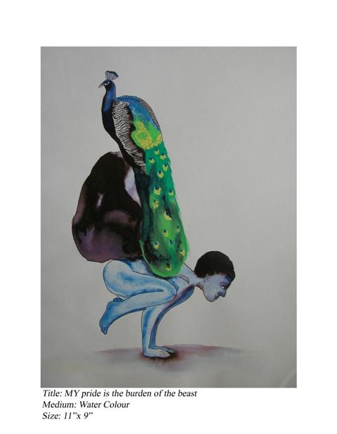 My pride is the burden of the beast