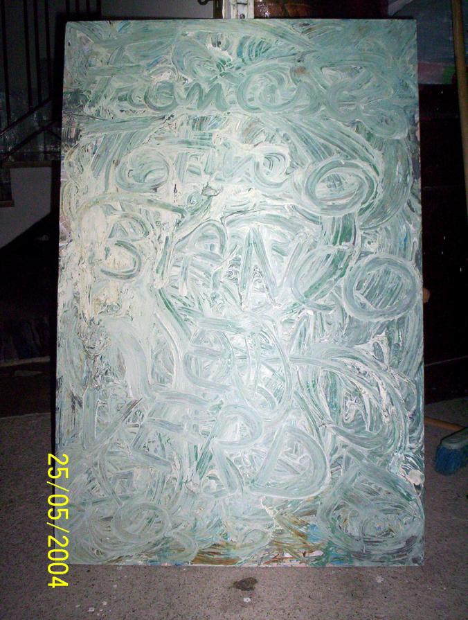 firma autentica su pittura