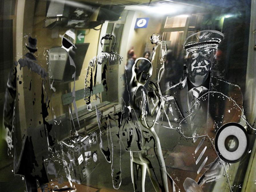 anche stamattina un viaggio da cane.