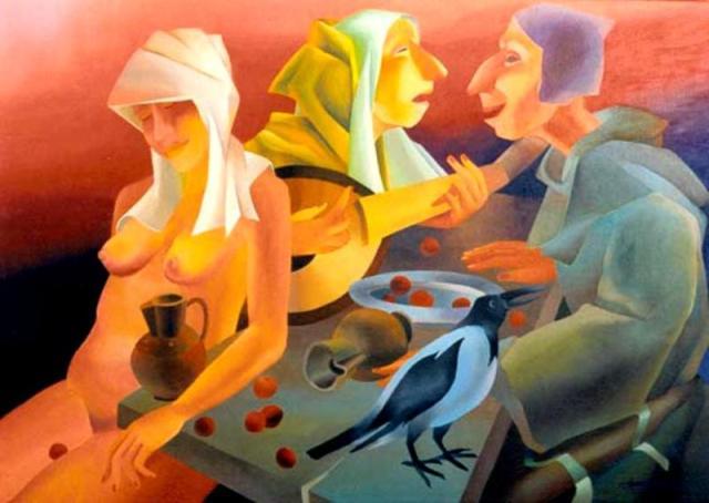 Ein altes Lied- nach H. Bosch