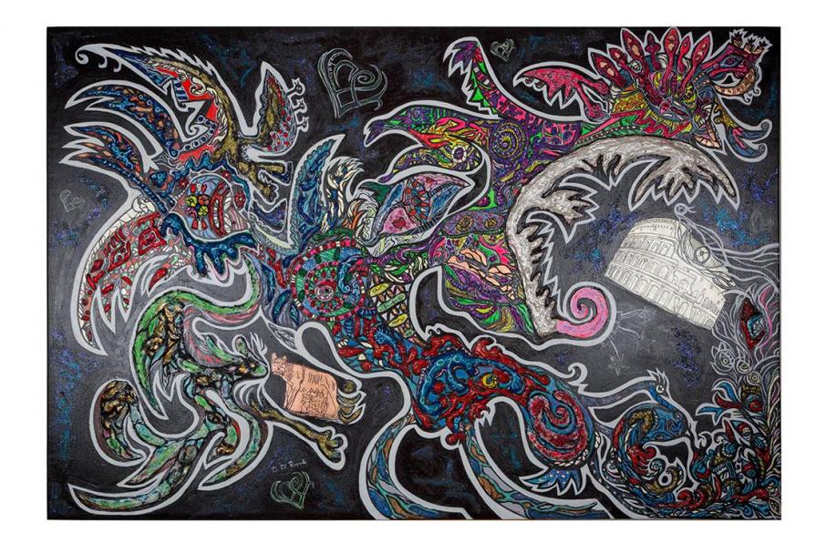 GLI AMANTI DELLA CITTA' ETERNA (OPERA PREMIATA IN LIGURIA)