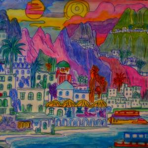 Costiera Amalfitana Psichedelica