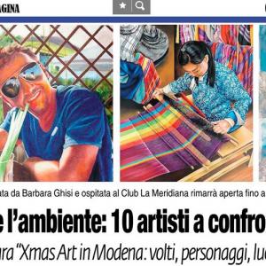 XMAS ART IN MODENA - volti personaggi, luoghi XMAS ART IN MODENA - volti personaggi, luoghi