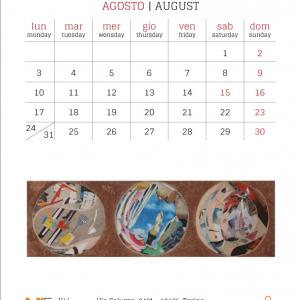 Presentation of desk calendar 2015 of Piero Lerda