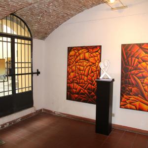 DOPPIO VERNISSAGE A CORTE ISOLANI (BOLOGNA)