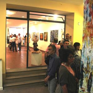 DOPPIO VERNISSAGE A CORTE ISOLANI (BOLOGNA)