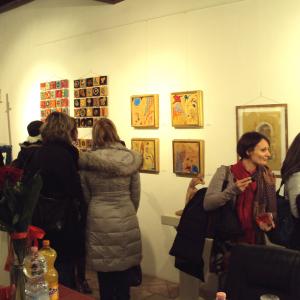 MA QUANTA GENTE C'ERA A QUEST'EVENTO! Regal-Arte 12 artisti in mostra a Mantova.