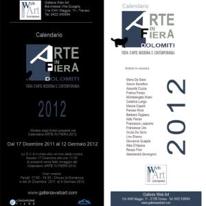 Calendario ARTEINFIERA 2012 Calendario ARTEINFIERA 2012