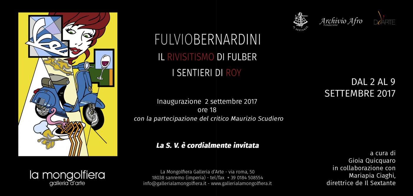 OMAGGIO A ROY LICHTENSTEIN CON IL RIVISITISMO DI FULBER A SANREMO OMAGGIO A ROY LICHTENSTEIN CON IL RIVISITISMO DI FULBER A SANREMO
