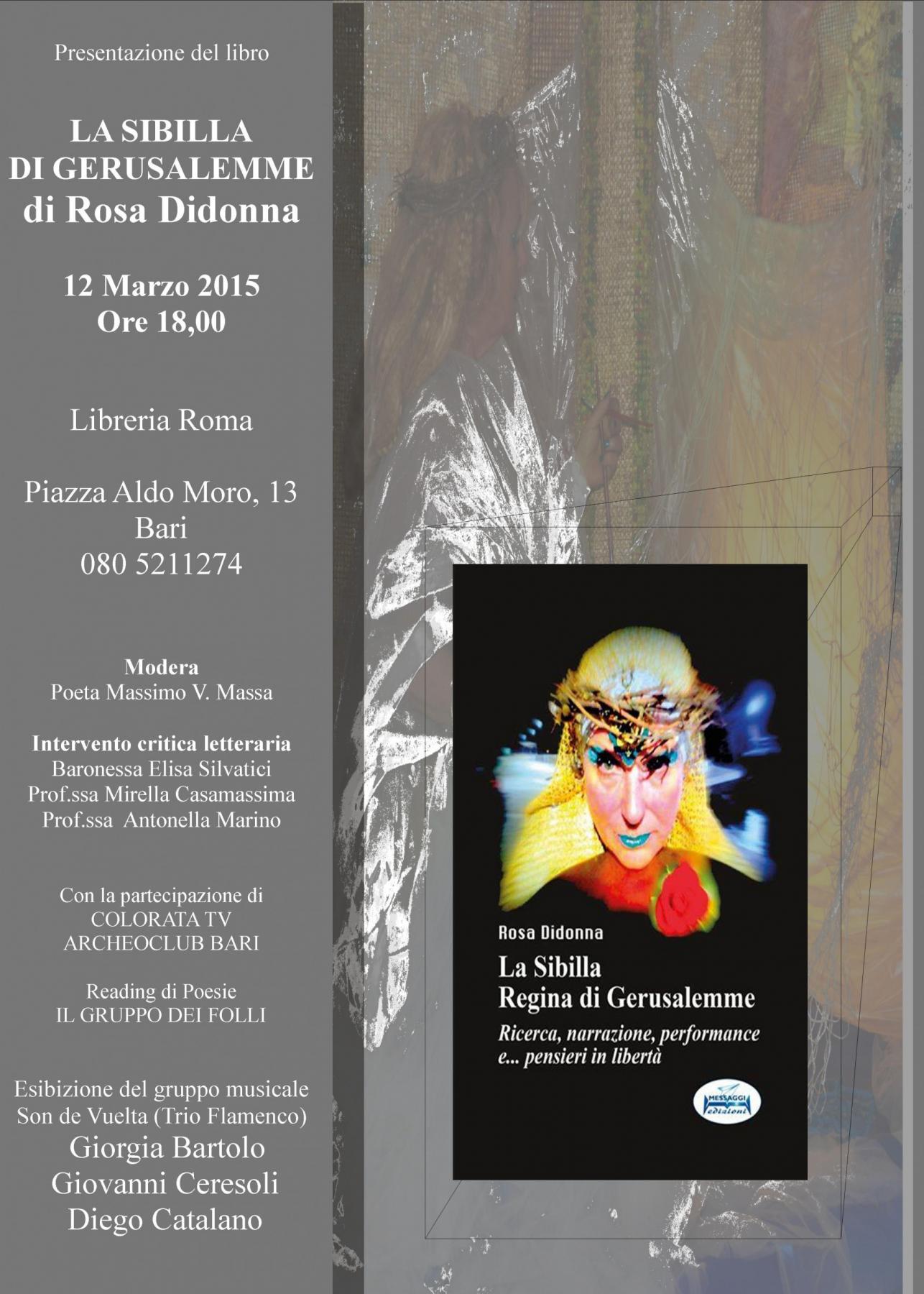 libro LA SIBILLA DI GERUSALEMME di Rosa Didonna libro LA SIBILLA DI GERUSALEMME di Rosa Didonna