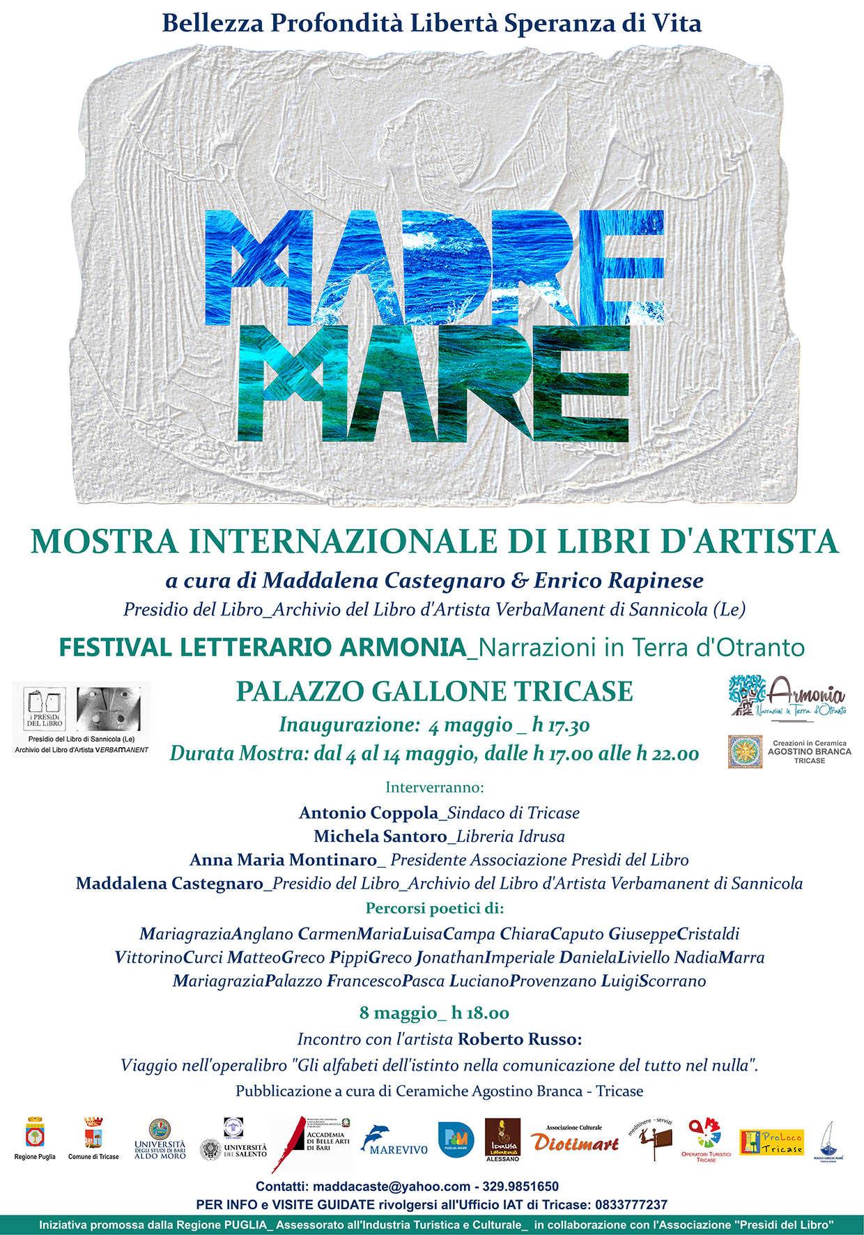 MadreMare Mostra Internazionale Libri d'Artista
