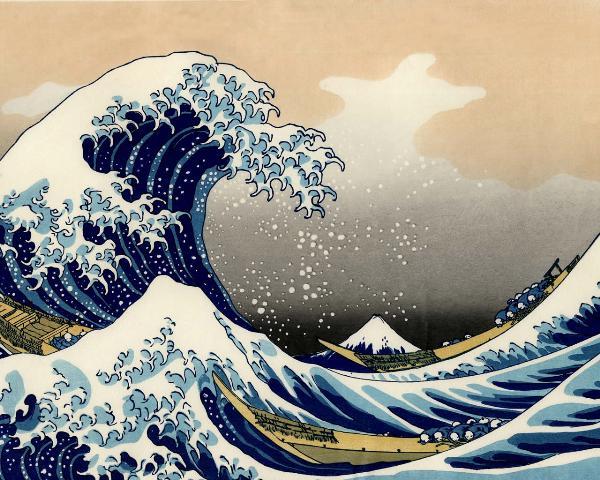 La Grande Onda. Omaggio ad Hokusai La Grande Onda. Omaggio ad Hokusai